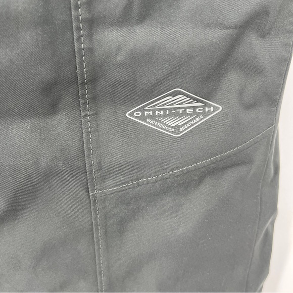 Columbia Gray Snow Ski Pants Fleece Lined Zip Pockets Adjustable Waist Insulated - Picture 4 of 6